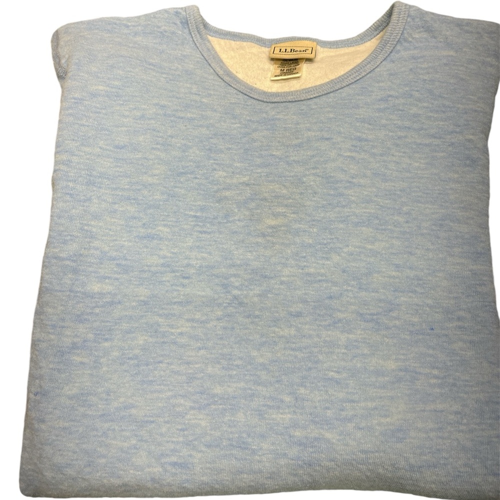 L.L. Bean Sweat Shirt, Blue, Women’s - Picture 4 of 4